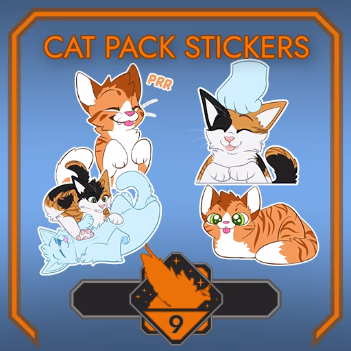Cat Pack Stickers